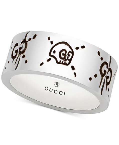 gucci ghost ring mens|Gucci ghost ring price.